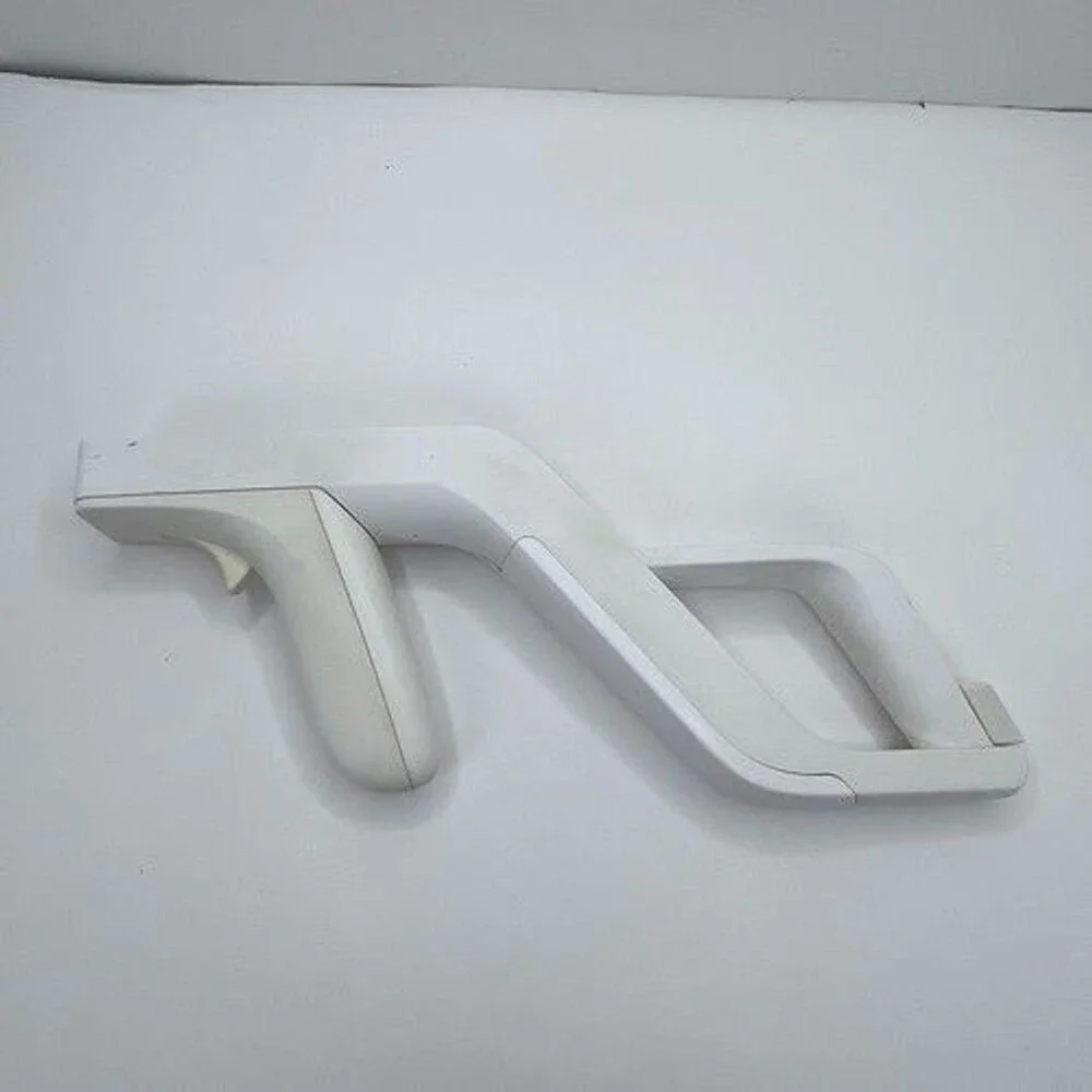 OEM White Nintendo Official Wii Zapper Light Gun Attachment Controller RVL-023